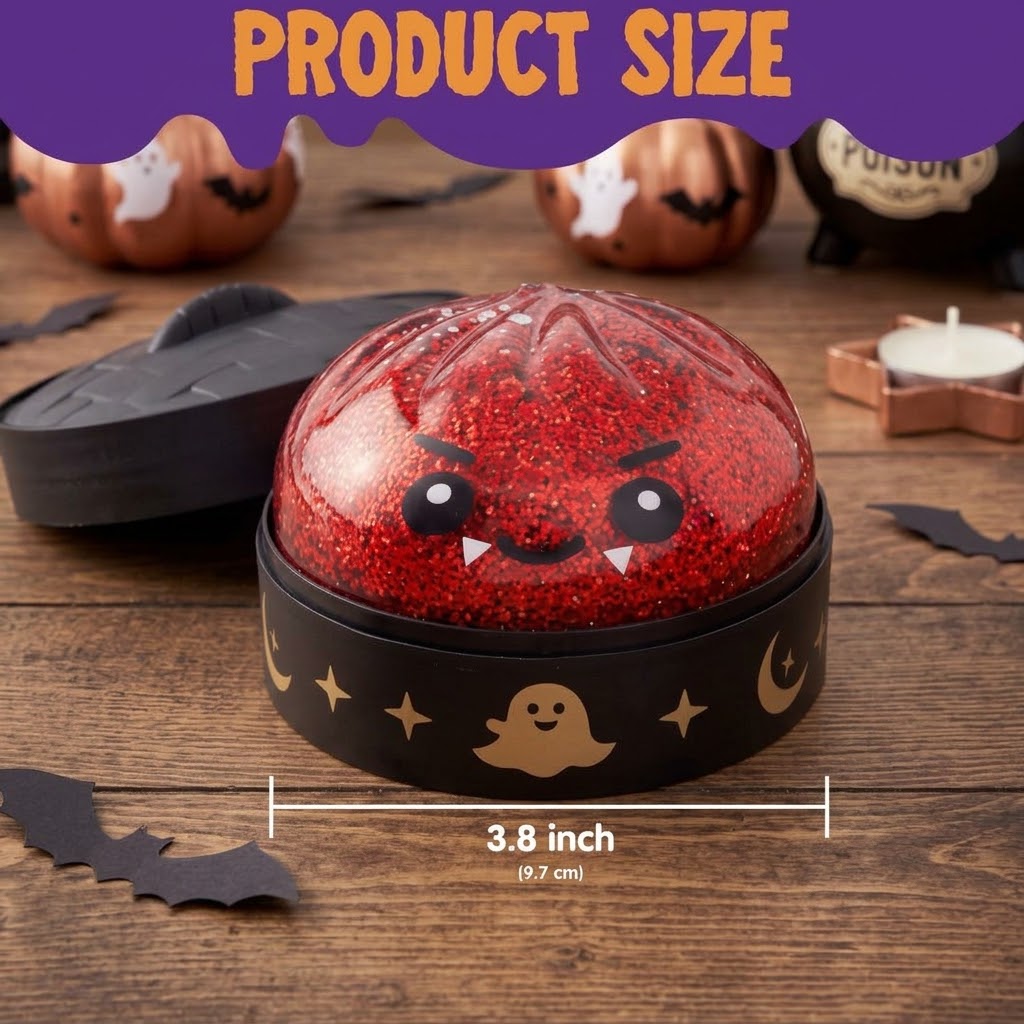 Halloween Dumpling Squishy Toy – Slow Rising Stress Relief