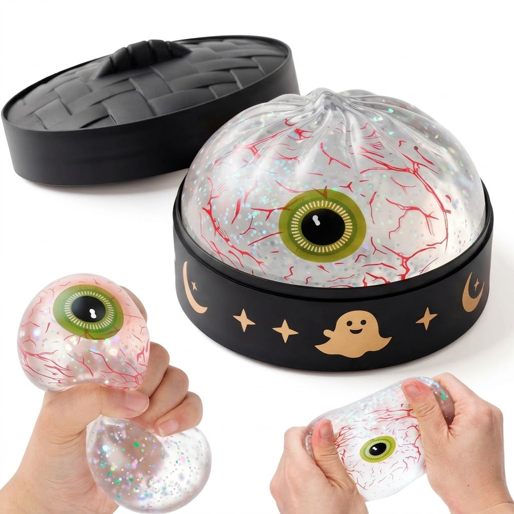 Halloween Dumpling Squishy Toy – Slow Rising Stress Relief